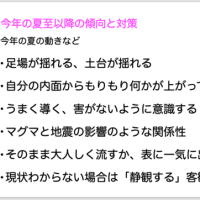 12日のワークショップの内容と、ご質問にお答えしてと、サプリの表示の話とか