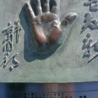 歌舞伎役者第１２代市川団十郎の手形
