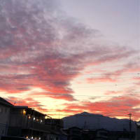 今日の夕陽