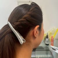 社交ダンスのヘアセットを習って来ました！