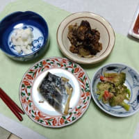 今夜は和食