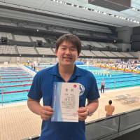 【報告】日本マスターズ水泳短水路大会江東会場に出場しました