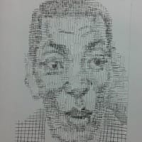 いかりや長介（似顔絵）