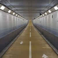 山陽秋歩き旅（５６）関門トンネル人道