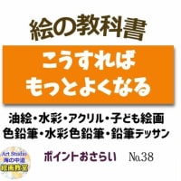 油絵、水彩画、色鉛筆画、水彩色鉛筆画、鉛筆デッサン、子ども絵画など生徒さん作品を紹介講評