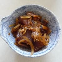 酒の肴－びんちょうまぐろと玉ねぎとの漬け
