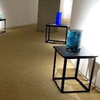 ルネッサンス・スクエアで 磯谷晴弘 ガラス展