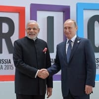 インド首相モディ、来週モスクワ訪問　プーチンと会談へ