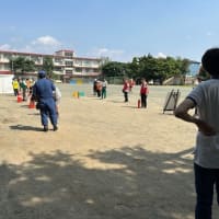 2024年9月8日本町小学校避難所運営委員会の避難訓練