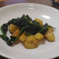 【いただいたジャガイモで】料理（？）２品