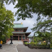 梅雨の合間の曇り、東京大仏へ。