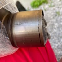 【ディアベル】マフラーの差込式フランジ加工…