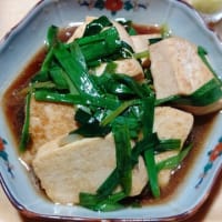 豆腐ソテー青葱ソース