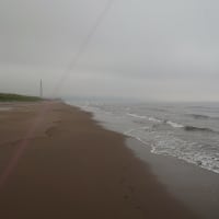 噴火湾サーフのち渓流…