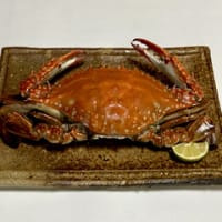 蒸しワタリガニをしゃぶり尽くす