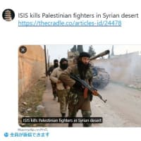 シリア領土でのISISや傭兵武装集団戦闘員の訓練