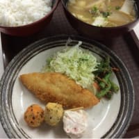 白身魚フライ・串団子・カニ風シューマイ