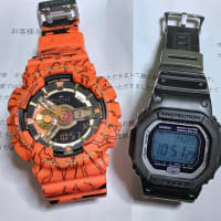 G-SHOCK　ドラゴンボールZコラボモデル GA110JDB-1A4JR＆The G GW-5600SJ-8JF復活