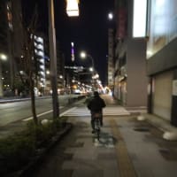 自転車専用通行帯(上野)