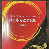 旅行に借りていた車返却・金婚式の記念誌神戸新聞から・温泉寺総代会