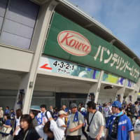 バンテリンドームナゴヤでドラゴンズ応援　その2　～ドラゴンズ勝利！！、ヒーローインタビュー、叔父叔母と偶然遭遇、～