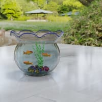 金魚鉢の３D画像