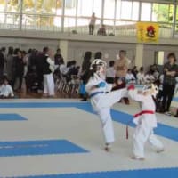 空手大会で・・・