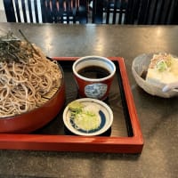 先月のリベンジで諏訪湖畔のそば屋へ
