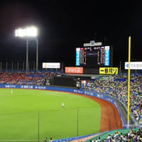 9月19日　ヤクルト対広島　神宮球場に行ってきました。