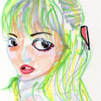 ナナちゃんの絵を描いたお