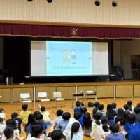 今日の学校の様子