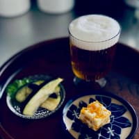 プールあがりは華やかなYEBISUでちょい飲み。