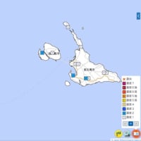宮古島近海の地震
