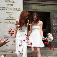 These Models Just Made the Case for a Chic City Hall Wedding