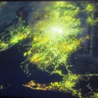 ISSから見た夜の日本（名古屋）