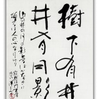 一日一書　1749　寂然法門百首　98