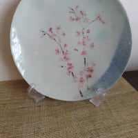 桜の絵皿