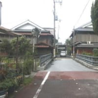 国道170号越え　（東海道五十七次歩き旅・摂津国）
