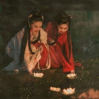 麗姫と始皇帝 月下の誓い
