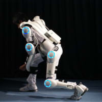 パワーを増幅するサイバーダイン社製ロボットスーツ　→いまそこにある未来