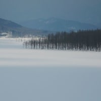 冬のシューパロ湖