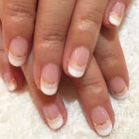 秋っぽいネイルとか