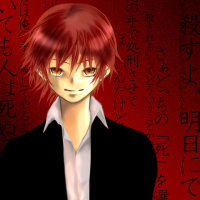 【暗殺教室】赤と黒【塗り練習】