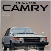 1980年の車のカタログ　「セリカ・カムリ（CELICA CAMRY）」
