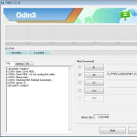 Galaxy Note3(SCL22)に楽天SIMをいれたい（５）　ODINを使ってみる