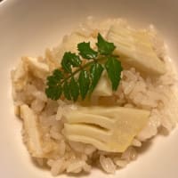 季節の味・筍ご飯と