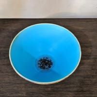 トルコブルー （ターコイズブルー）の鉢 矢嶋洋一洋子さん
