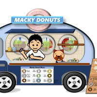 新作絵本『Macky Donuts』、制作途中経過　第2弾！