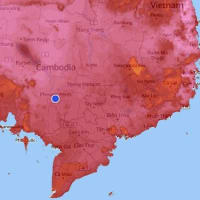 カンボジアに熱波襲来予測　気温は42度に