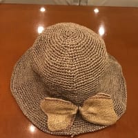 夏用ラフィア帽子